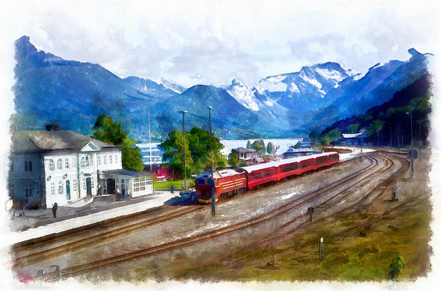 Noruega, Andalsnes, Montañas, Fiordos