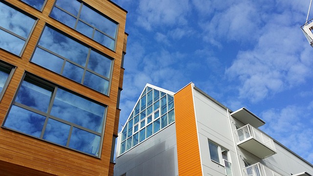 Hus, Facader, Himmel, Natur, Solskin