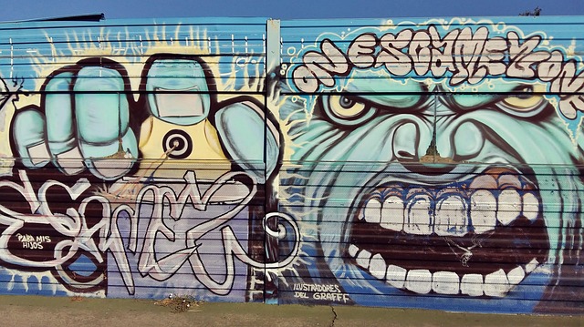 Free Street Art Mural photo and picture