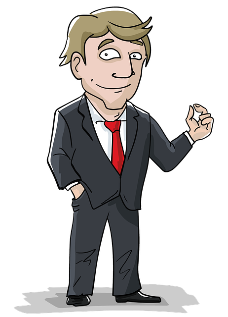 Free costume man business illustration