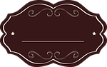 label, tag, brown