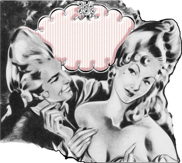 Free lady mrs man illustration