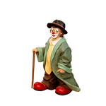 figure, clown, porcelain