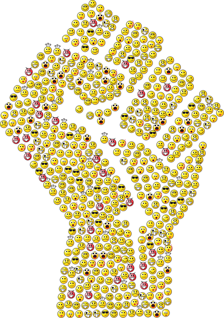 Free fist hand clenched vector