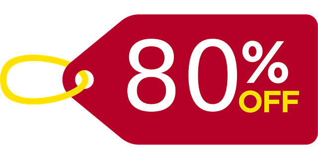 Free discount off sale vector