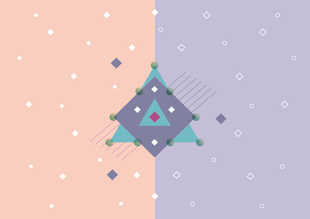 Free cover abstract geometry illustration