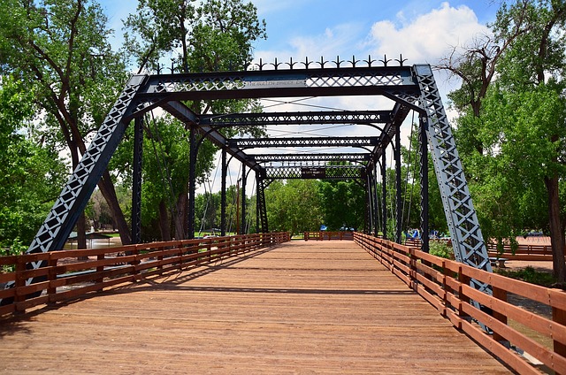 Free Bridge Walkway photo and picture