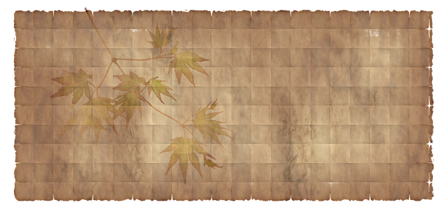 Free paper parchment maple illustration