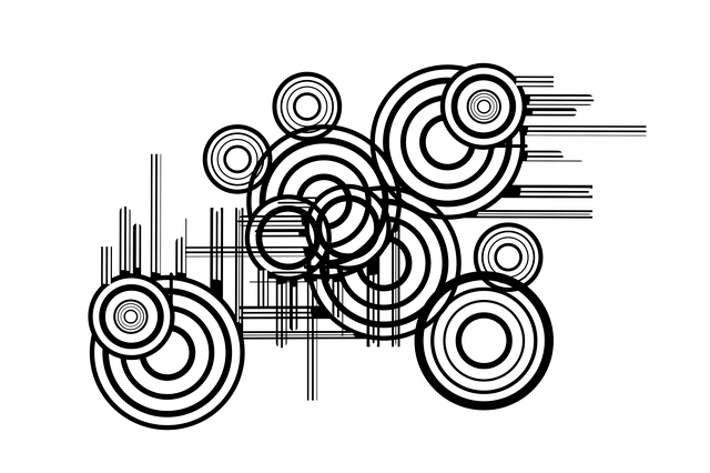 Download free HD stock image of Blobs Rings Free blobs rings circles illustration