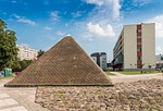 the university, school, pyramid