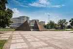 the university, school, pyramid