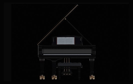 Piano, Wing, Keys, Classic, Instrument