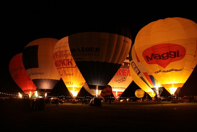 Free Balloon Night photo and picture