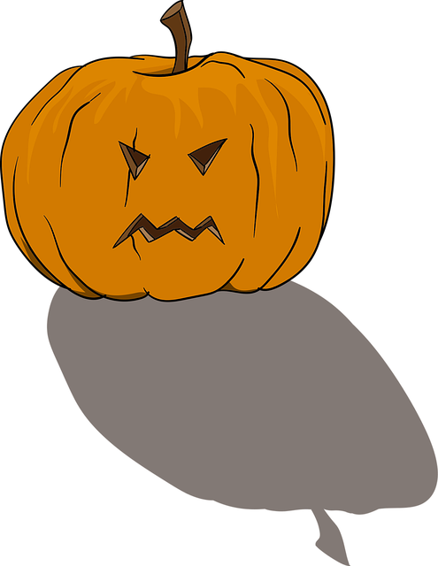 Free pumpkin halloween horrible vector