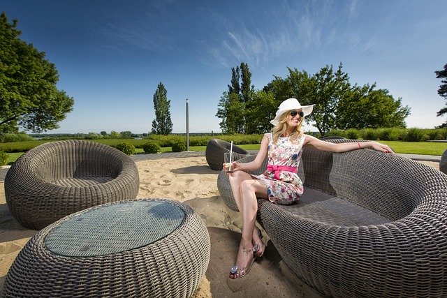 Rust Uit, Vrouw, Zomer, Vakantie, Meisje