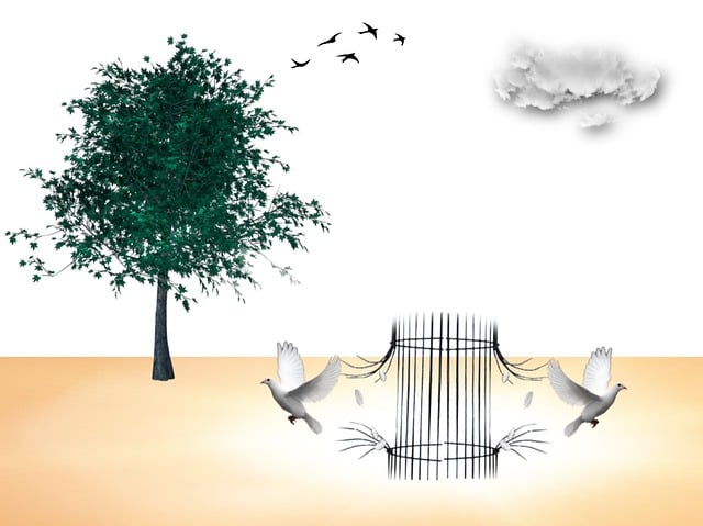 Free freedom enlargement emancipation illustration