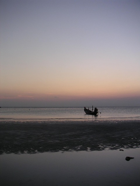 Free Beach Dusk photo and picture