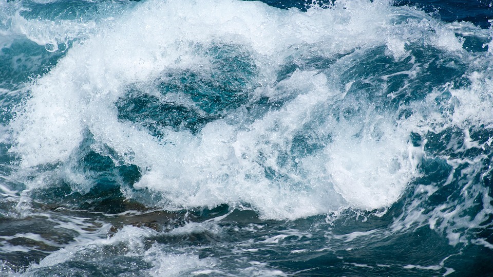 the waves sea nature