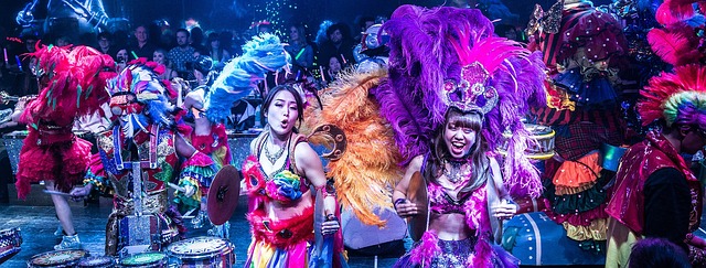 Tokio, Karneval, Spaß, Japan, Bunt