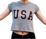 girl, usa, t shirt