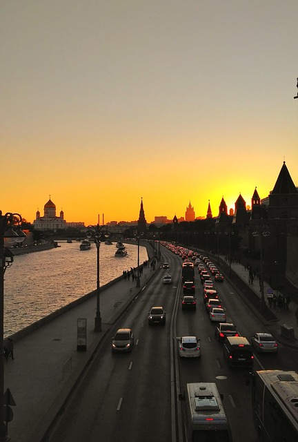 Free Sunset Moscow photo and picture
