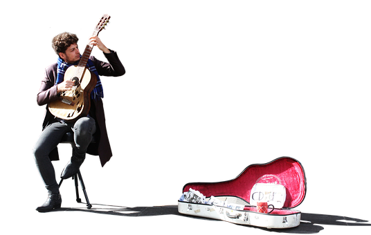 Free Music Guitarist photo and picture