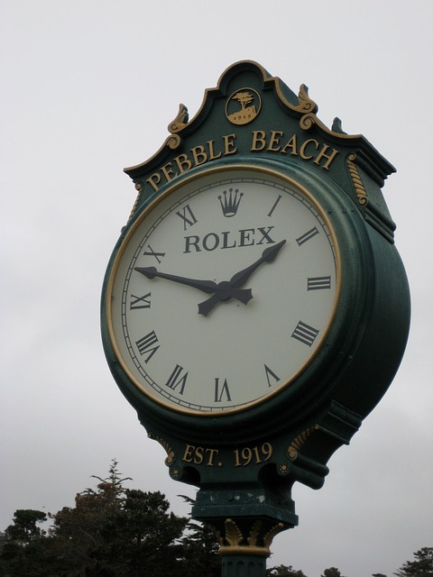 Free Time Golf Clock photo and picture