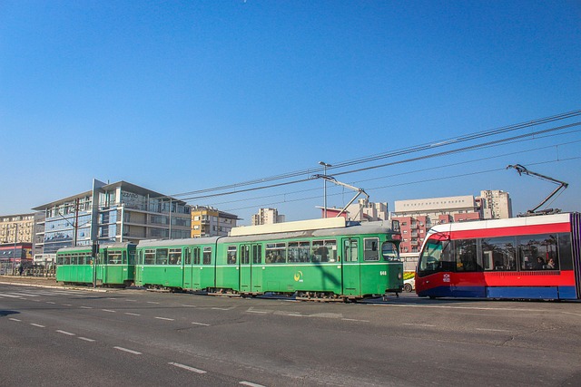 Straßenbahn, Straße, Transport, Europa