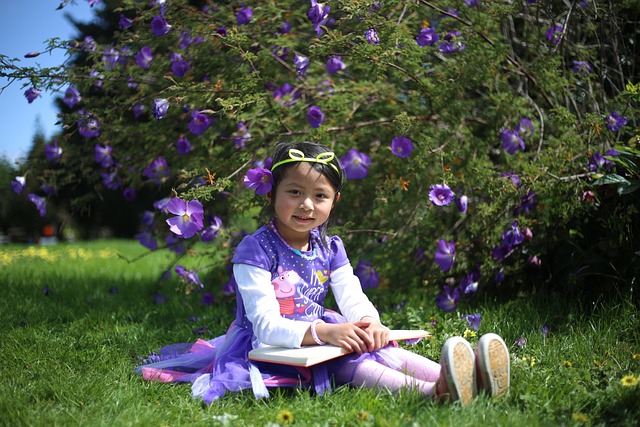 Free Cute Little Girl Smart Student photo and picture