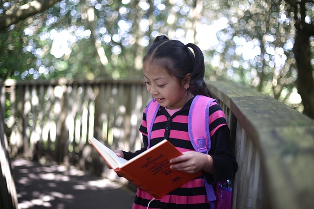 Free Cute Little Girl Smart Student photo and picture