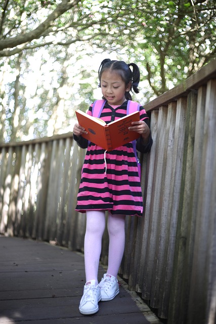 Free Cute Little Girl Smart Student photo and picture