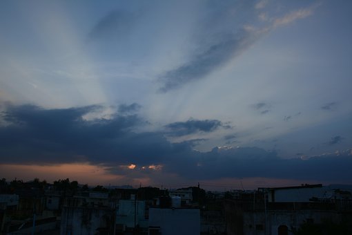 Free Blue Landscape photo and picture