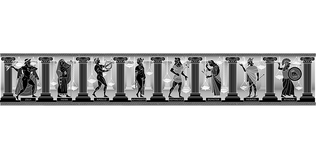 Free god of the greece vector