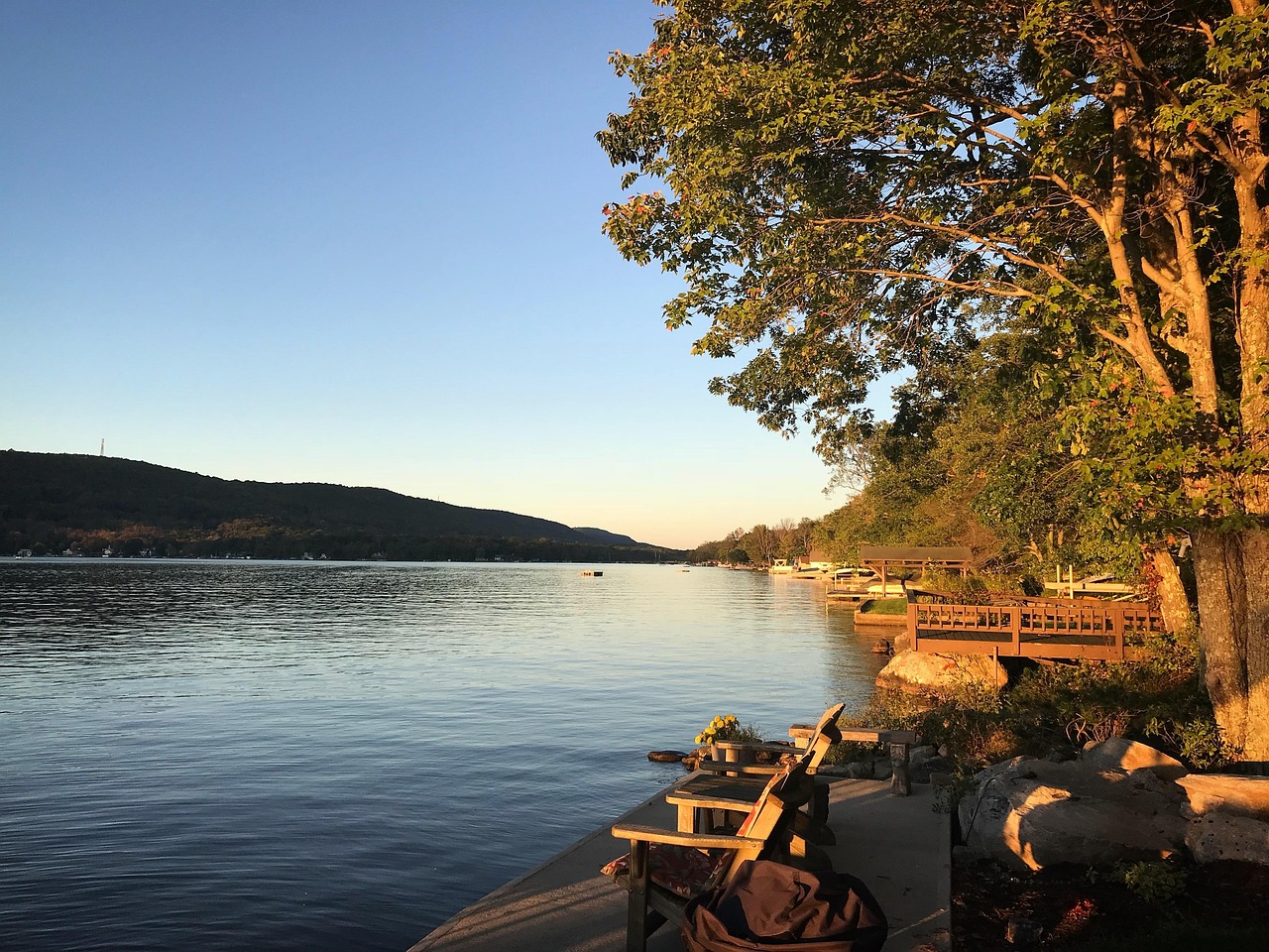 Lake Chairs Dock - Free photo on Pixabay