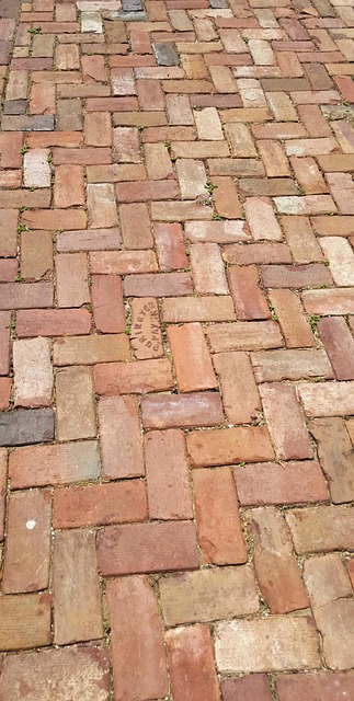 Tijolo, Pedra, Passarela, Calçada