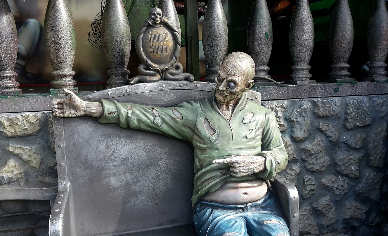 Zombie - free online jigsaw puzzle photo