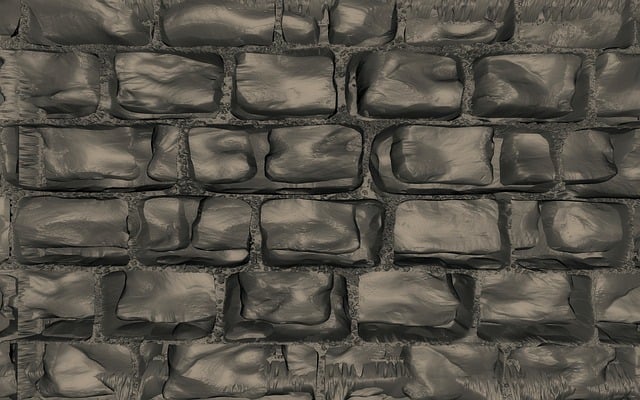 Free stone pavement path illustration
