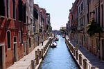 venice, channel, water