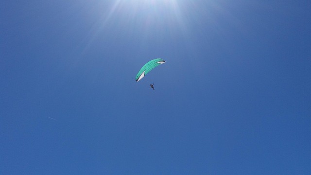 Free Sky Parachute photo and picture