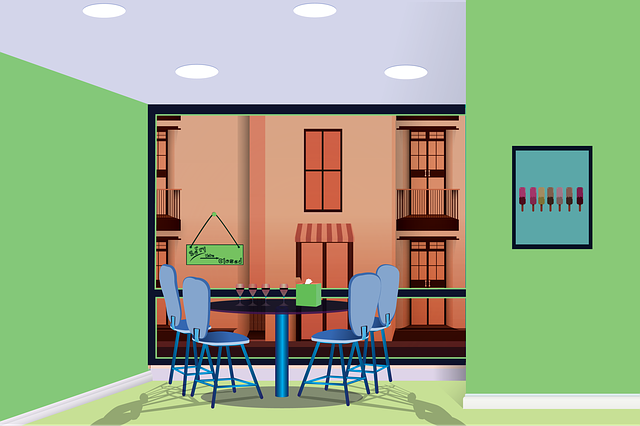 Free openclipart restaurant a coffee shop café illustration