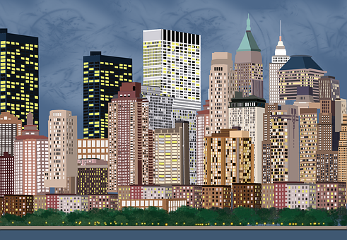 Stadt, Illustration, New York
