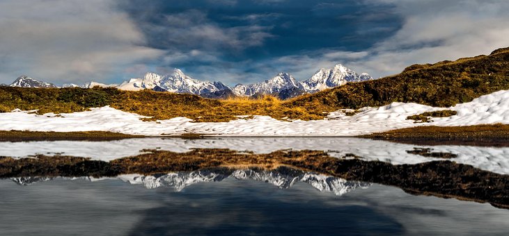 Free Mountain Lake Landscape photo and picture