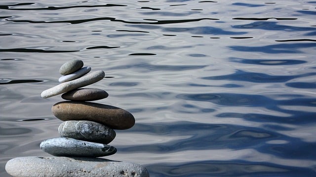 Free zen stones balance illustration