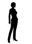 woman, business woman, suit