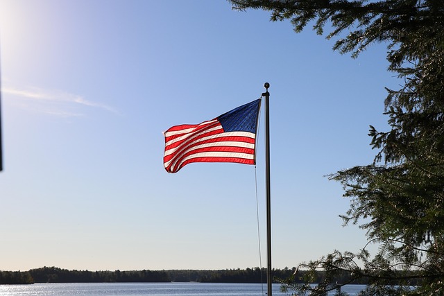 Amerikaanse Vlag, Meer, Vlag, Amerikaans