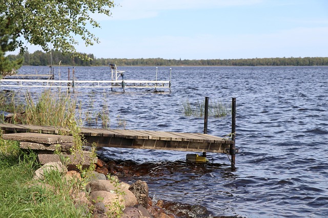 Dok, Meer, Herfst, Pier, Oever, Natuur