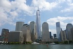 new york, skyline, world trade center
