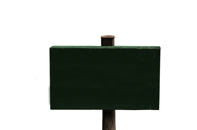 Free sign board wood illustration