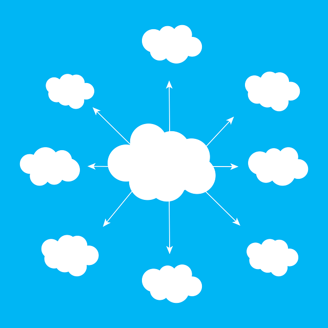 Free clouds background beautiful wallpaper vector