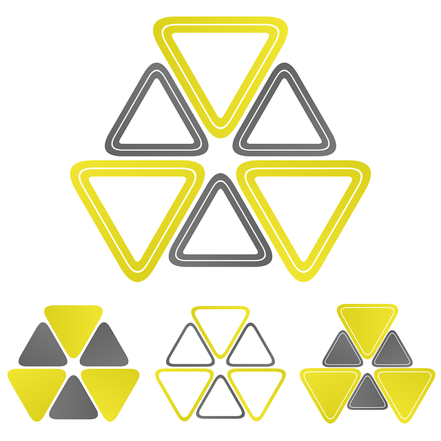 Free nuclear logo icon vector